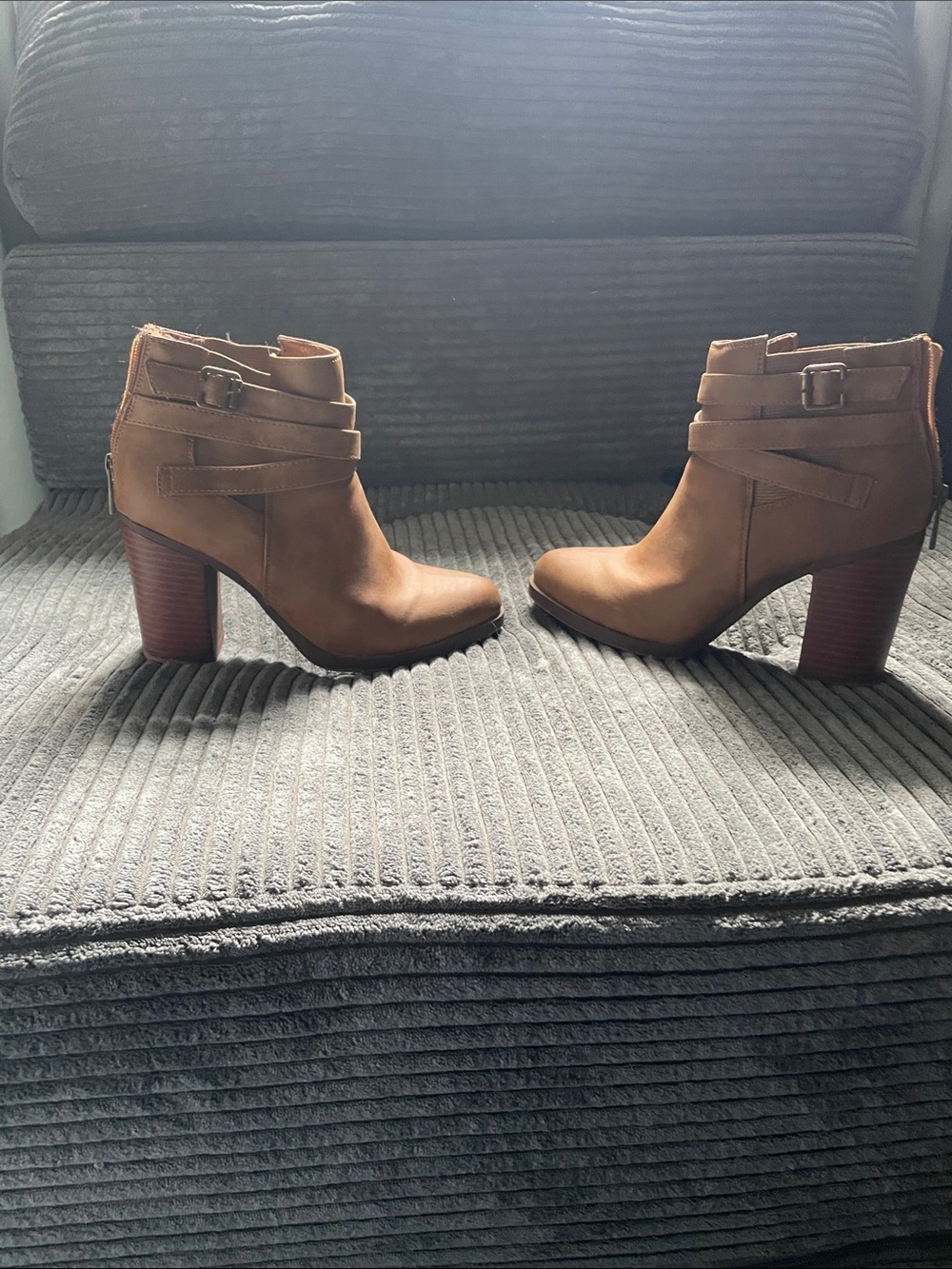 Classic Women’s Ankle Booties in Brown